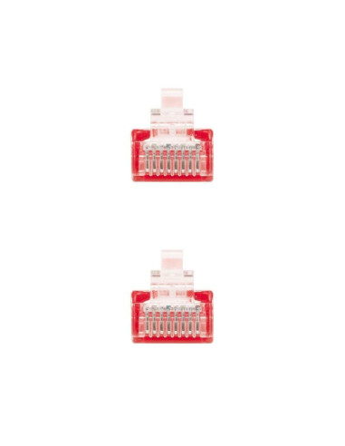 Cable de red rj45 utp nanocable 10.20.0403-r cat.6/ 3m/ rojo
