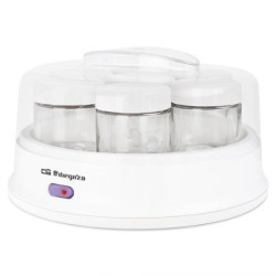 Yogurtera orbegozo yu 2350/ 15w/ para 7 yogures