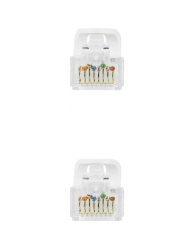Cable de red rj45 utp nanocable 10.20.1805 cat.6a/ 5m/ gris