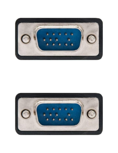 Cable svga nanocable 10.15.1302/ vga macho - vga macho/ 1.8m/ negro