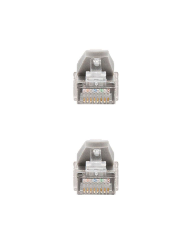 Cable de red rj45 ftp nanocable 10.20.0810 cat.6/ 10m/ gris