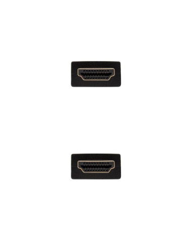 Cable hdmi 1.4 nanocable 10.15.1700/ hdmi macho - hdmi macho/ 1m/ negro