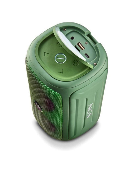 Altavoz con bluetooth ngs roller beast/ 32w/ 2.0/ verde