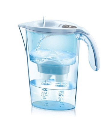 Jarra filtrante laica stream line/ capacidad 2.3l/ blanca