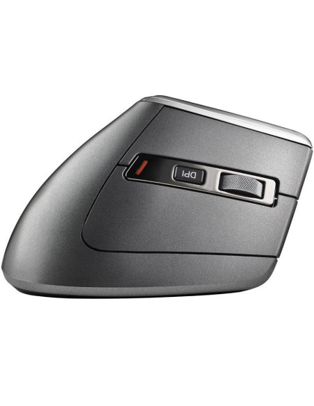 Ratón ergonómico inalámbrico por bluetooth ngs evo karma/ batería recargable/ hasta 3200 dpi