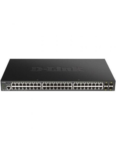 Switch gestionado d-link smart dgs-1250-52xmp 52 puertos/ rj-45 10/100/1000 poe/ sfp