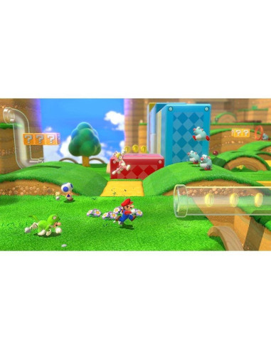 Juego para consola nintendo switch super mario 3d world + bowsers fury