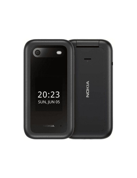 Teléfono móvil nokia 2660 flip/ negro