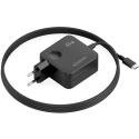 Cargador de Pared GaN Aisens ASCH-1PD65WL85-BK/ 1xUSB Tipo-C/ 65W