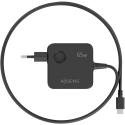 Cargador de Pared GaN Aisens ASCH-1PD65WL85-BK/ 1xUSB Tipo-C/ 65W