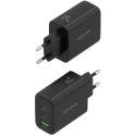 Cargador de Pared GaN Aisens ASCH-67W3P087-BK/ 2xUSB Tipo-C/ 1xUSB/ 67W