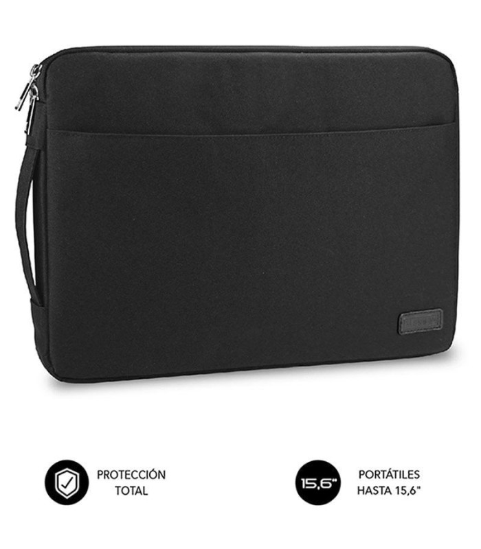 Funda subblim urban laptop sleeve para portátiles hasta 15.6'/ negra