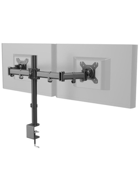 Soporte para 2 monitores nox lite dual stand/ hasta 8kg