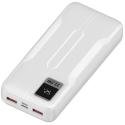 Powerbank 20000mAh Leotec LEPOW20W22W/ 22.5W/ Blanca