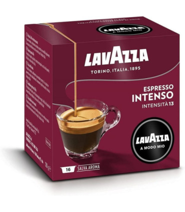 Cápsula lavazza intensamente para cafeteras a modo mio/ caja de 16