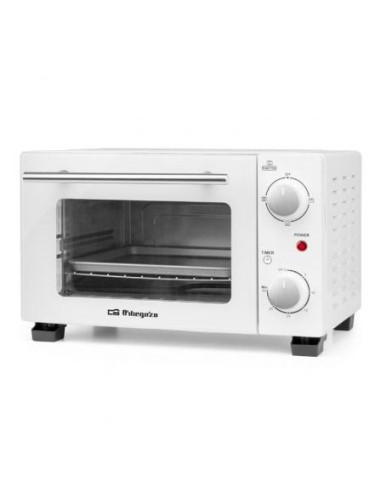 Horno de sobremesa orbegozo ho 975/ 800w/ capacidad 10l/ blanco