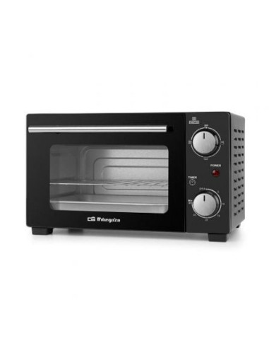 Horno de sobremesa orbegozo ho 985/ 800w/ capacidad 10l/ negro