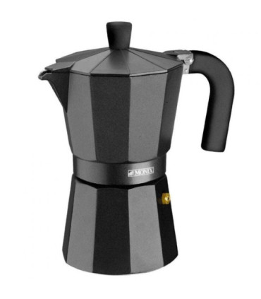 Cafetera italiana monix noir m640012/ 12 tazas/ negra