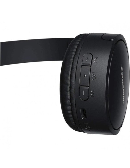 Auriculares inalámbricos panasonic rb-hf420be/ con micrófono/ bluetooth/ negros