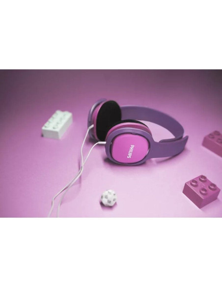 Auriculares philips shk2000/ jack 3.5/ rosas