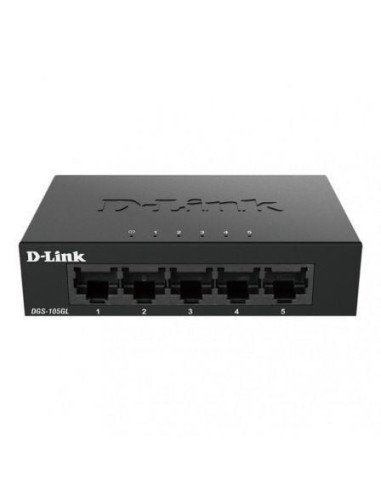 Switch d-link dgs-105gl 5 puertos/ rj-45 10/100/1000