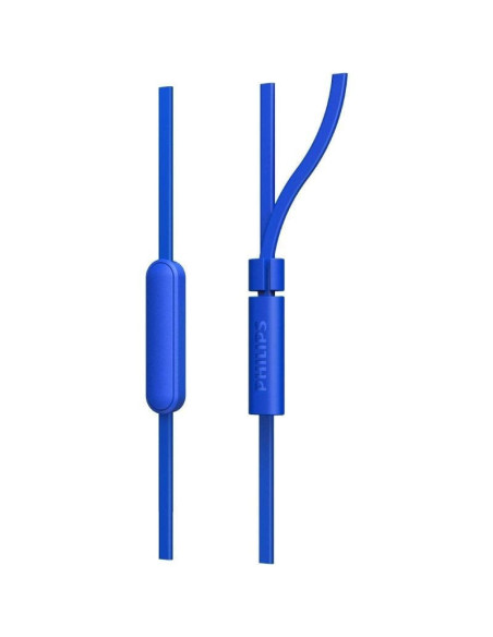 Auriculares intrauditivos philips tae1105bl/ con micrófono/ jack 3.5/ azules