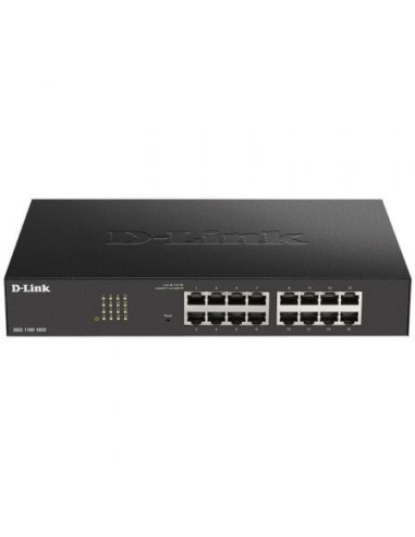 Switch gestionable d-link dgs-1100-16v2 16 puertos/ rj-45 gigabit 10/100/1000