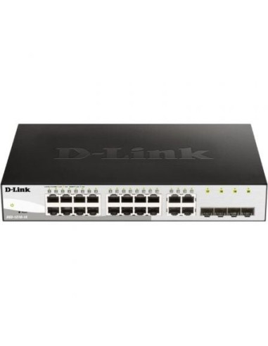 Switch gestionado d-link dgs-1210-16 16 puertos/ gigabit 10/100/1000/ sfp