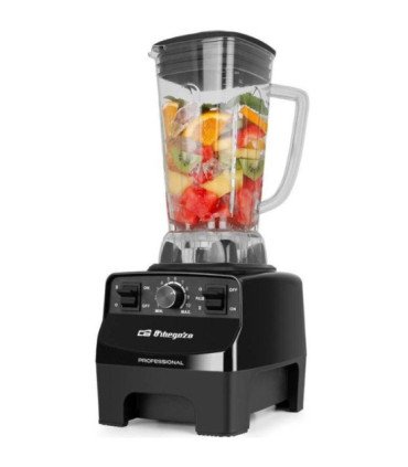 Batidora de vaso orbegozo bv 9650 a/ 1500w/ 10 velocidades/ capacidad 2l