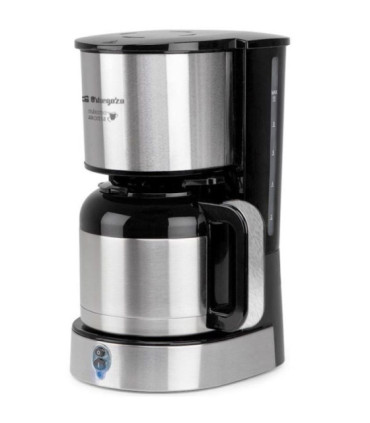 Cafetera de goteo orbegozo cg 5020/ 12 tazas/ plata