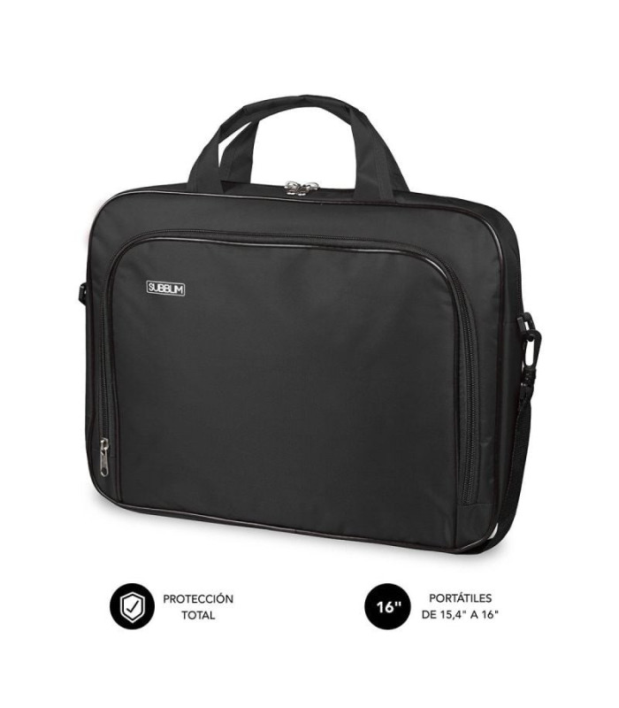 Maletín subblim oxford para portátiles hasta 16'/ negro
