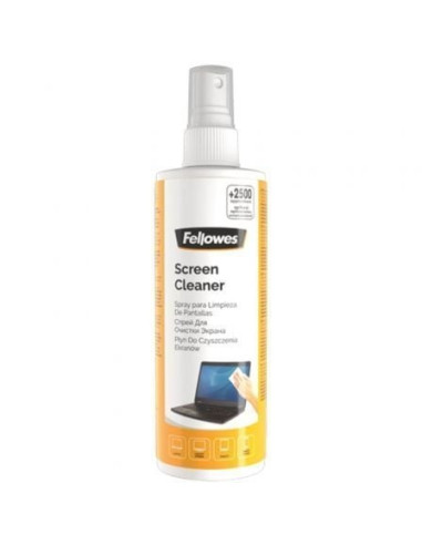 Spray limpiador de pantallas fellowes 99718/ capacidad 250ml