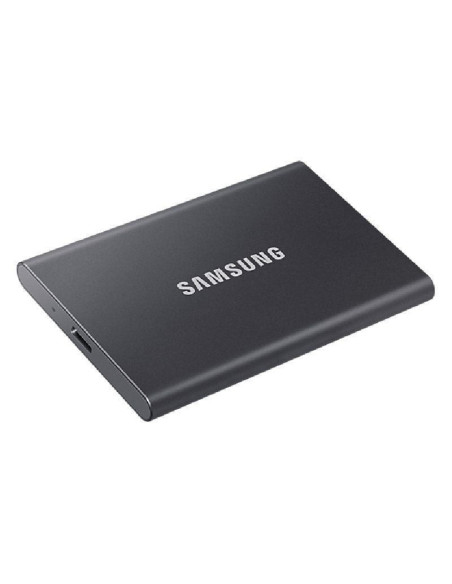 Disco externo ssd samsung portable t7 1tb/ usb 3.2/ gris