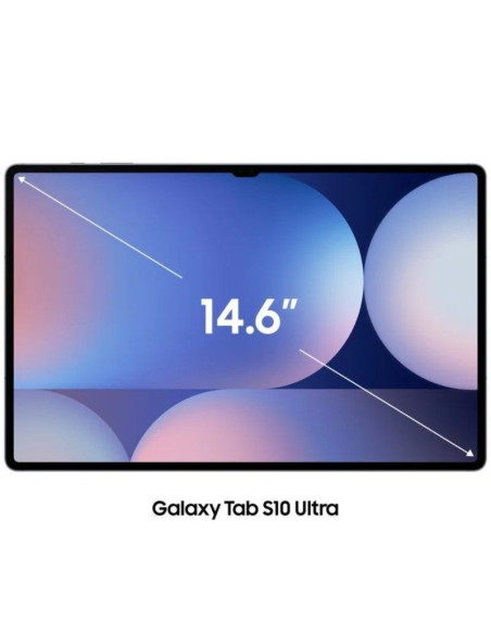 Tablet samsung galaxy tab s10 ultra 14.6'/ 12gb/ 256gb/ octacore/ plata