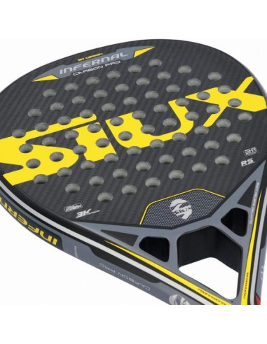 Pala de pádel siux infernal/ roja y amarilla