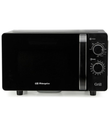 Microondas orbegozo mig 2071 ce/ 700w/ capacidad 20l/ función grill/ negro