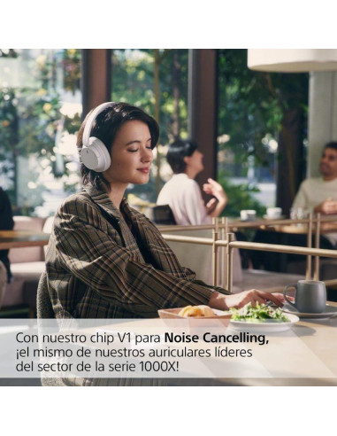 Auriculares inalámbricos sony wh-ch720n/ con micrófono/ bluetooth/ blancos
