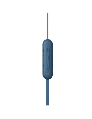 Auriculares inalámbrico intrauditivos sony wi-c100/ con micrófono/ bluetooth/ azules