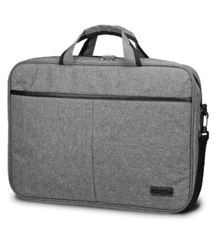 Maletín subblim elite laptop bag para portátiles hasta 14'/ cinta para trolley/ gris