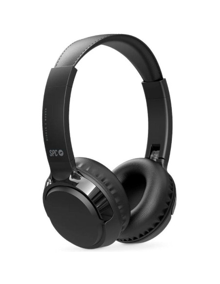 Auriculares inalámbricos spc heron 2 studio/ con micrófono/ bluetooth/ negros