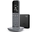 Teléfono Inalámbrico Gigaset CL390/ Pack DUO/ Gris