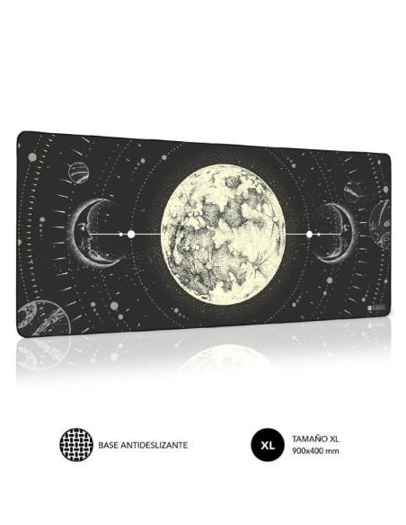 Alfombrilla subblim submp-01puw04 lunar xl/ 900 x 400 x 3 mm