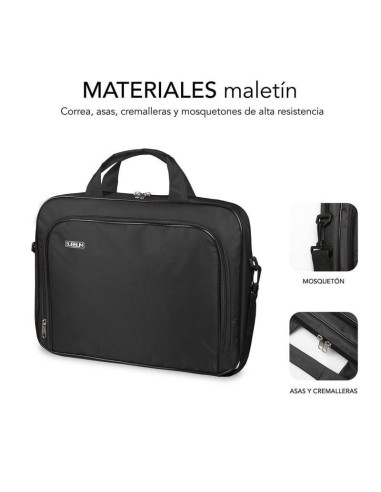 Maletín subblim oxford para portátiles hasta 14'/ negro