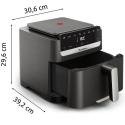 Freidora por Aire Airfryer / Sin Aceite Moulinex EZ866H/ 2020W/ Capacidad 7.5L