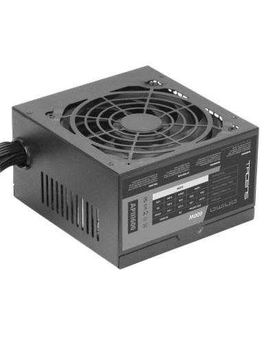 Fuente de alimentación anima apiii600/ 600w/ ventilador 12cm