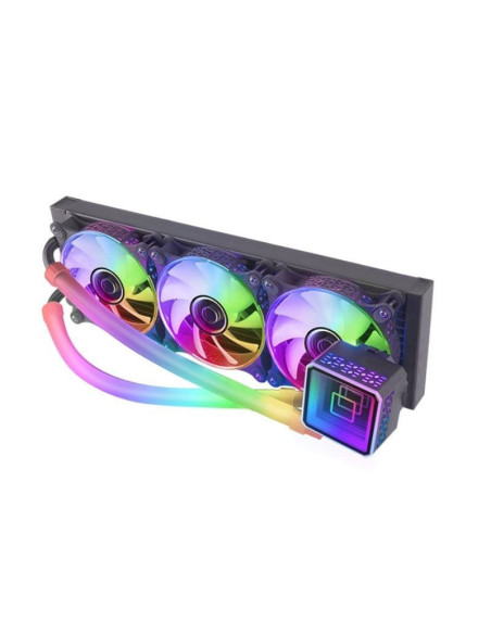 Sistema de refrigeración líquida mars gaming ml-ultra360/ negro