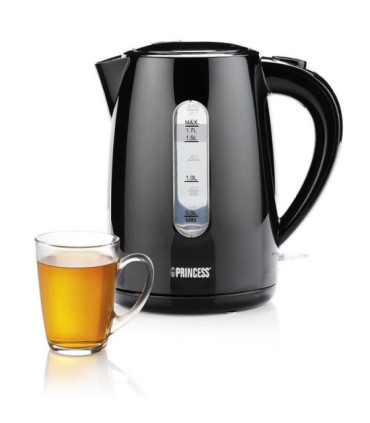 Hervidor de agua princess 236017 black style/ 2200w/ capacidad 1.7l