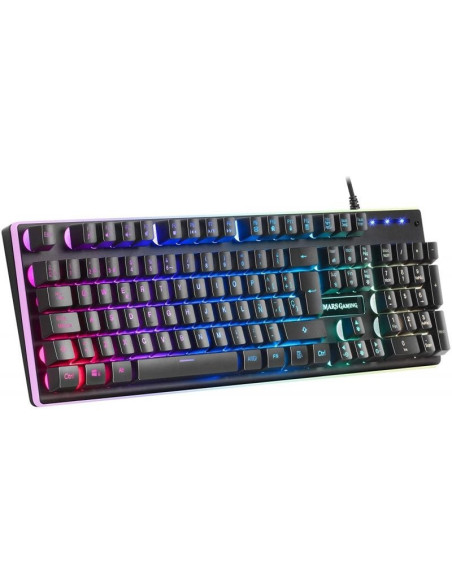 Teclado gaming semimecánico mars gaming mk320es