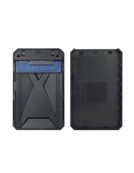 Caja externa gaming para disco duro de 2.5' tooq tqe-2550rgb/ usb 3.1/ sin tornillos