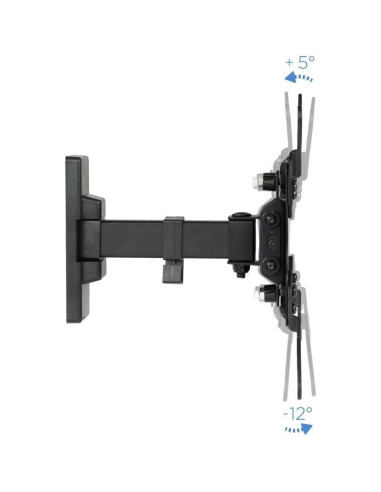 Soporte de pared giratorio/ inclinable/ nivelable tooq lp2042tnl-b para tv de 13-42'/ hasta 20kg